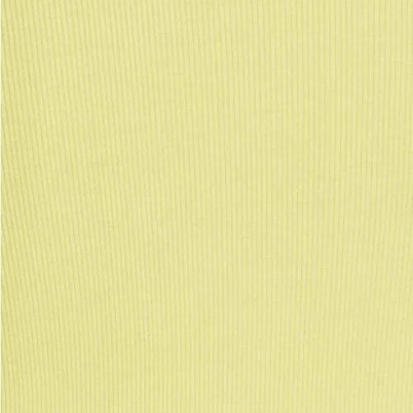 ALIX NYC Paulis Dress in Kiwi (lime / chartreuse) soft ribbed knit asymmetrical - Picture 5 of 11